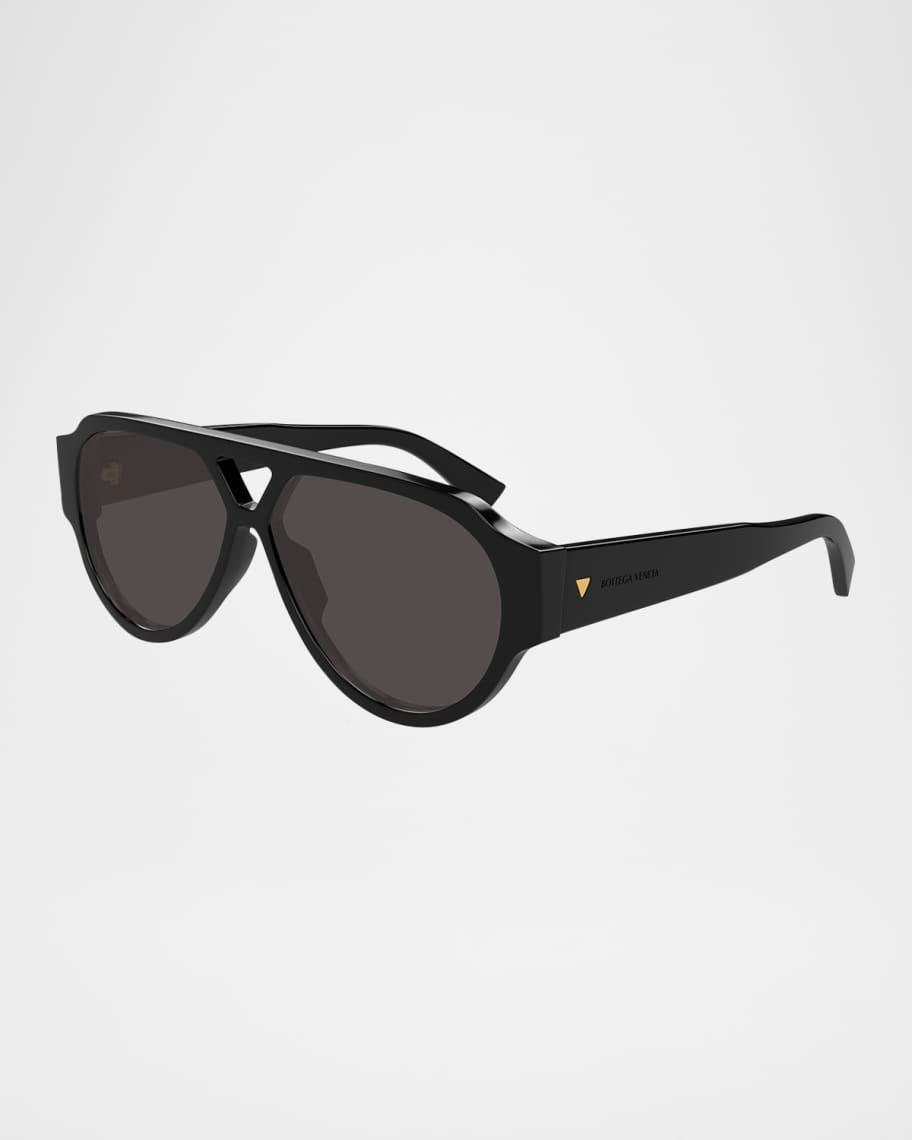 Men's Bv1318sm Acetate Aviator Sunglasses Product Image