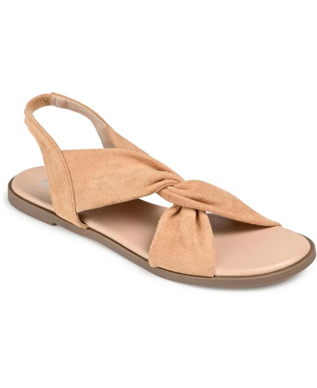 Journee Collection Womens Deleece Crisscross Sandals Product Image