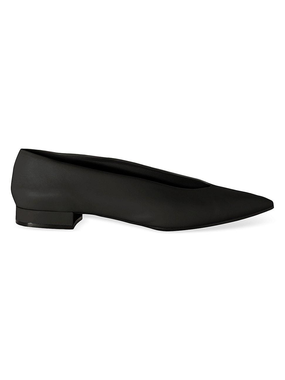 Womens Rebecca Leather Ballet Flats Product Image