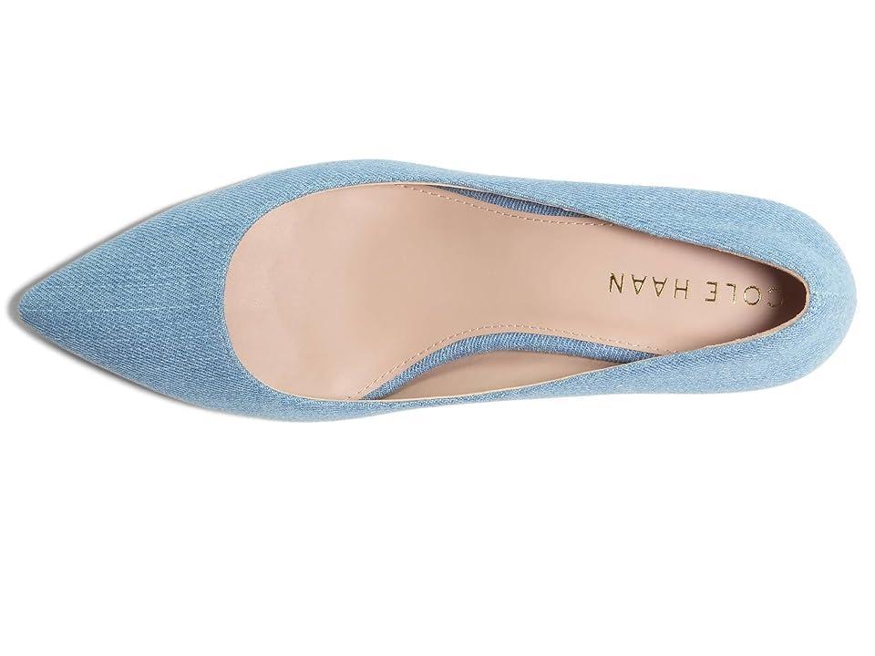 Cole Haan Mylah Heel Pump 75 mm (Light Denim) Women's Shoes Product Image