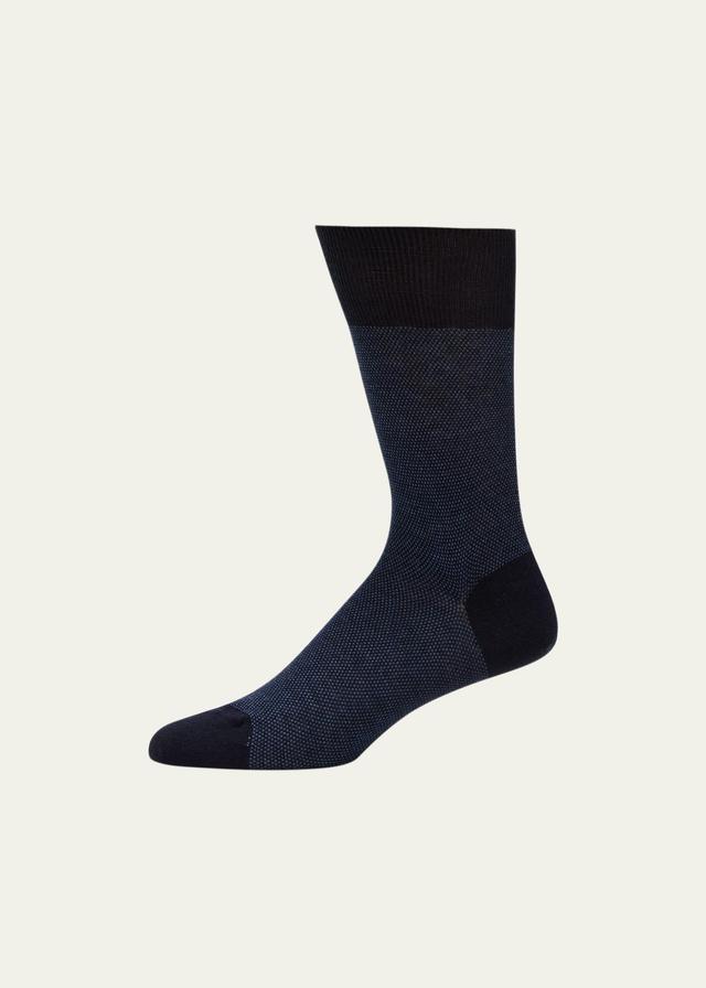 Mens Cotton-Cashmere Blend Crew Socks Product Image