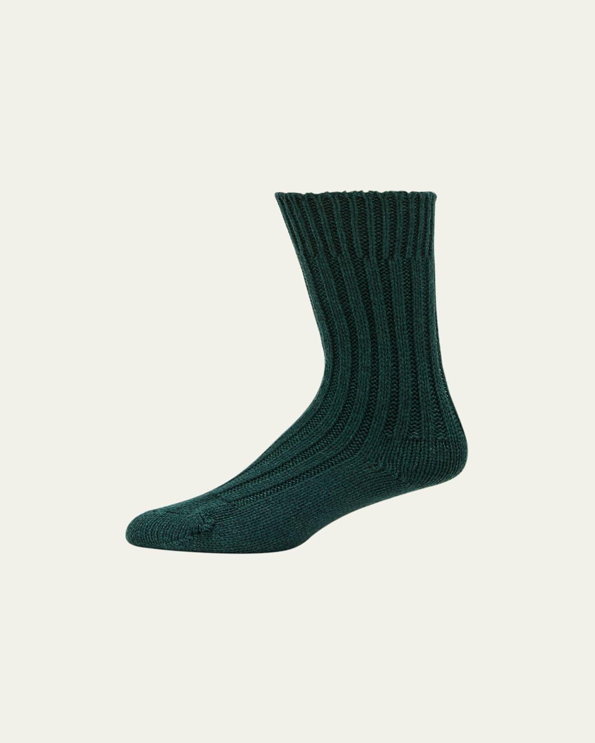 Mens Yosemite Cashmere Crew Socks Product Image