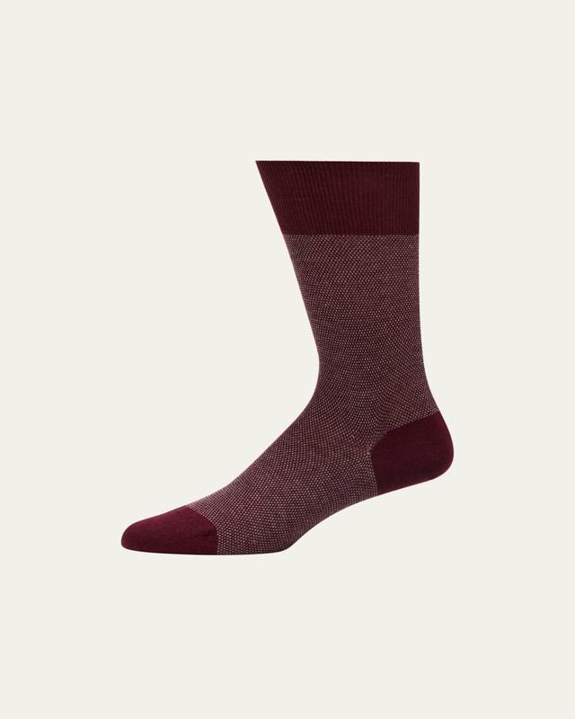 Mens Cotton-Cashmere Blend Crew Socks Product Image