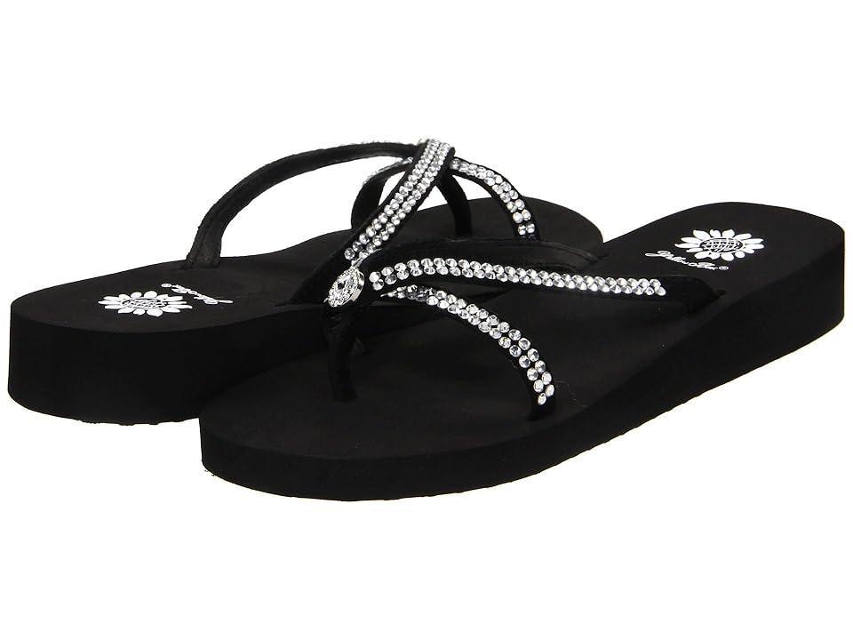 Yellow Box Stormy (Black) Women's Sandals Product Image