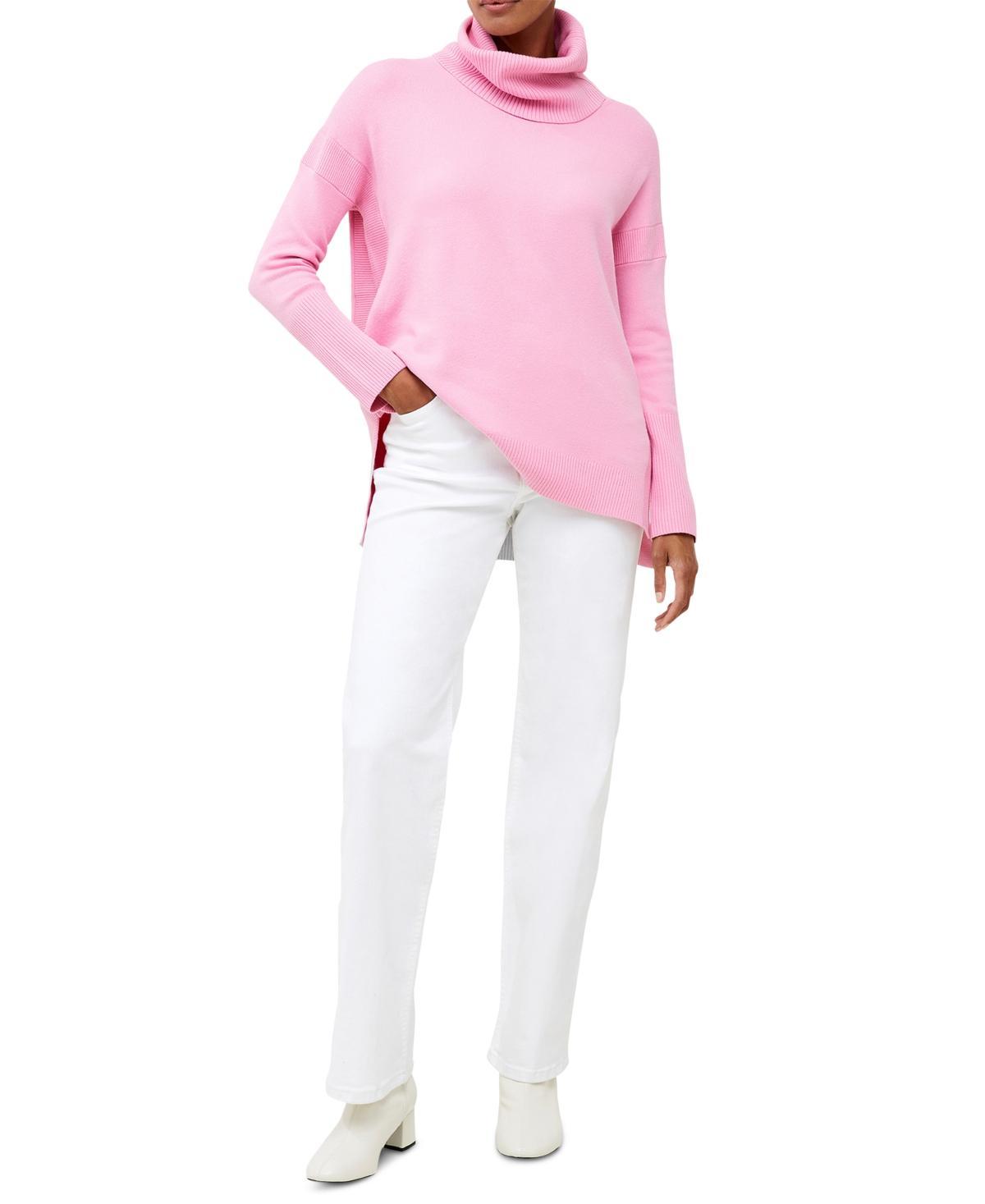 French Connection Womens Ribbed Cowlneck Sweater Product Image