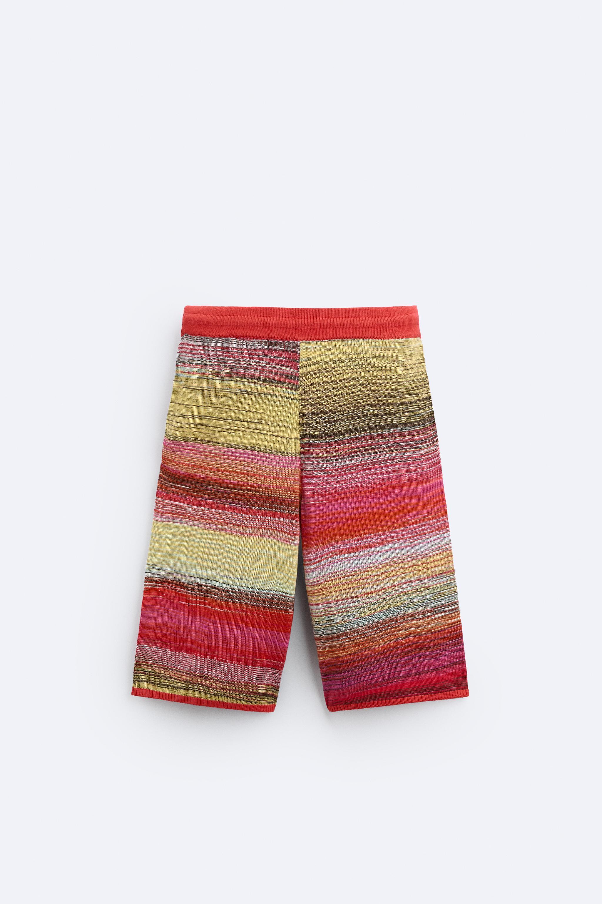 VISCOSE - SILK BLEND KNIT SHORTS Product Image