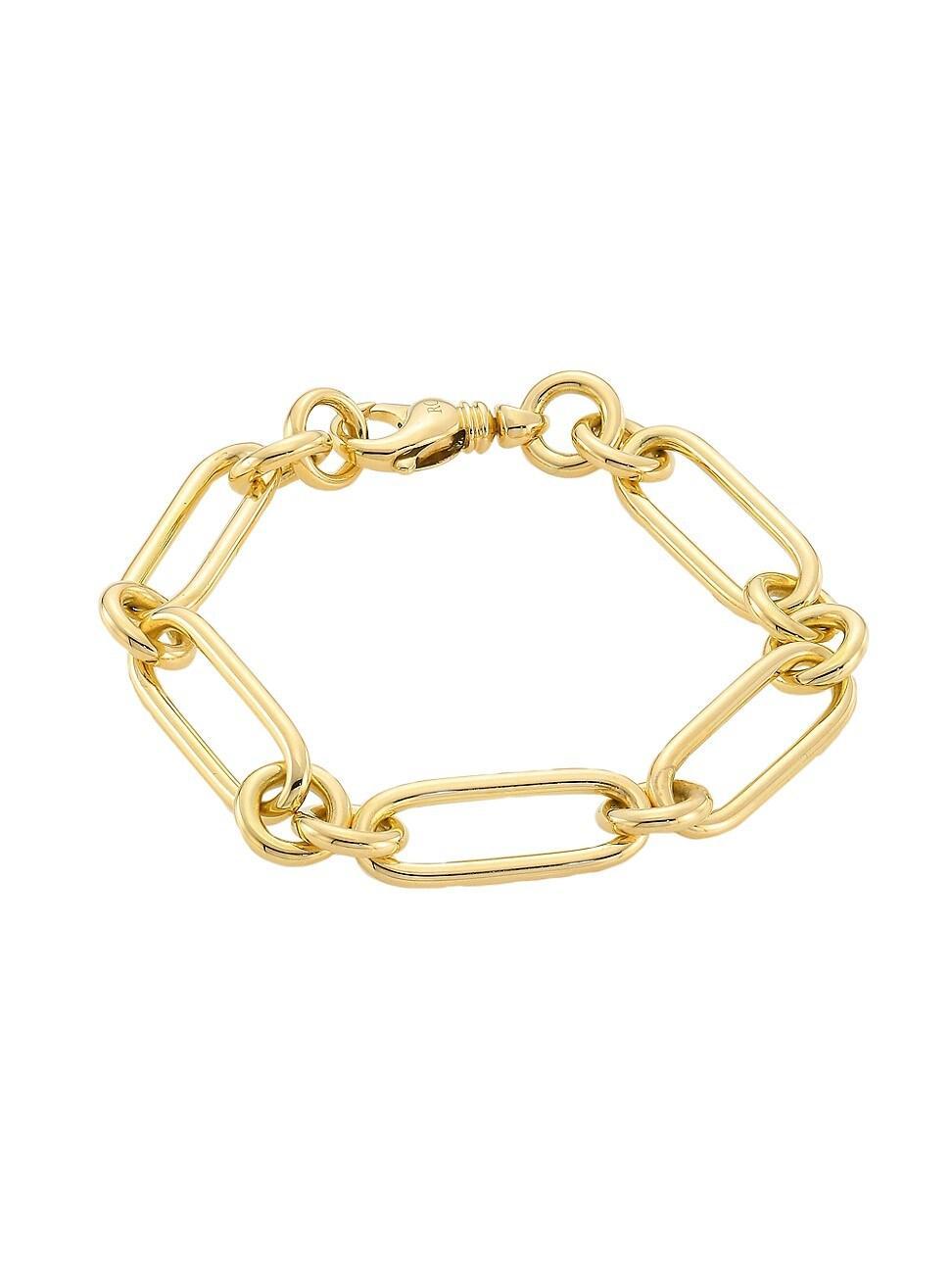 Roberto Coin Oro Classic Paper Clip Chain Bracelet Product Image