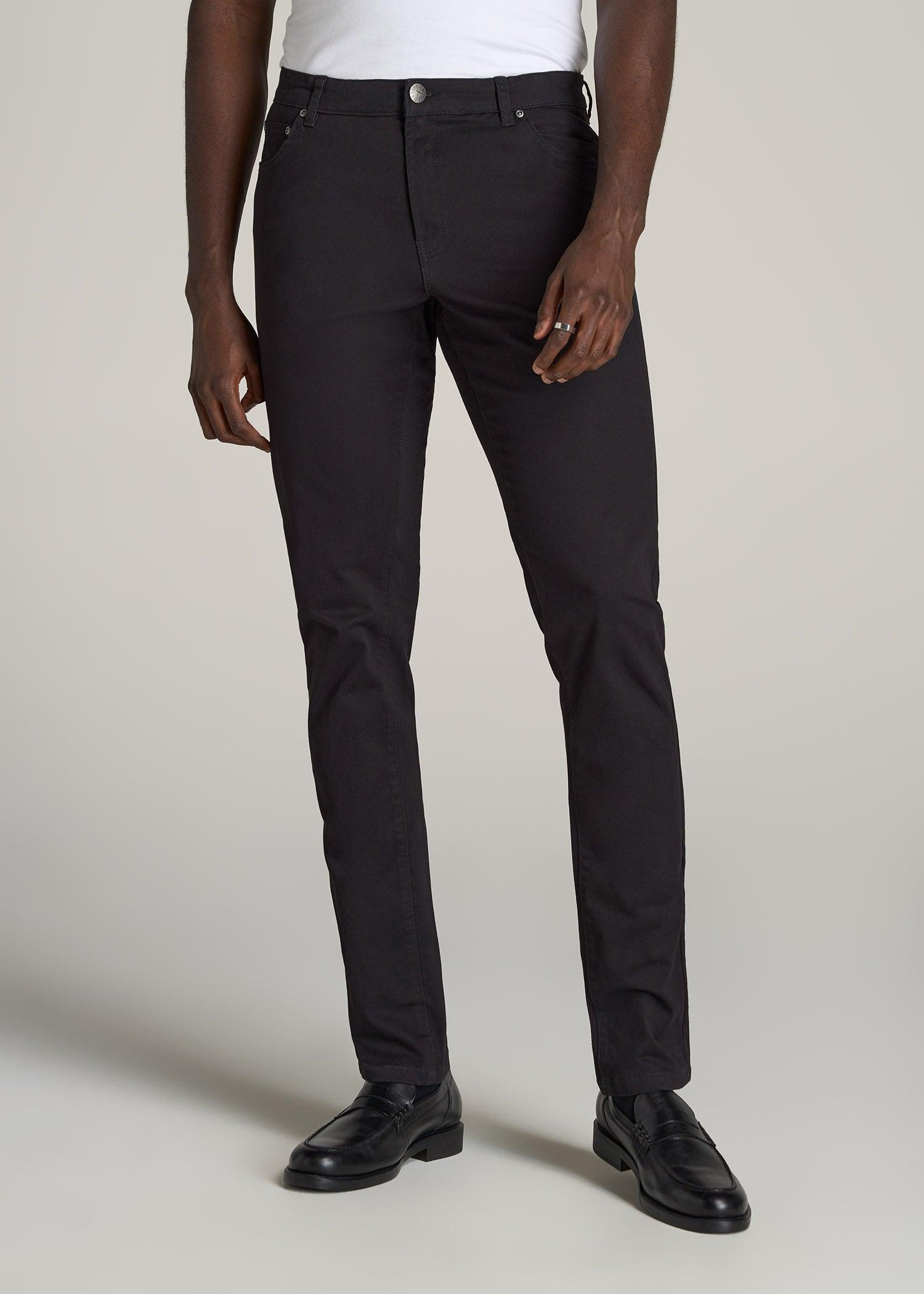 Dylan SLIM FIT Five-Pocket Pants For Tall Men in Iron Grey Product Image