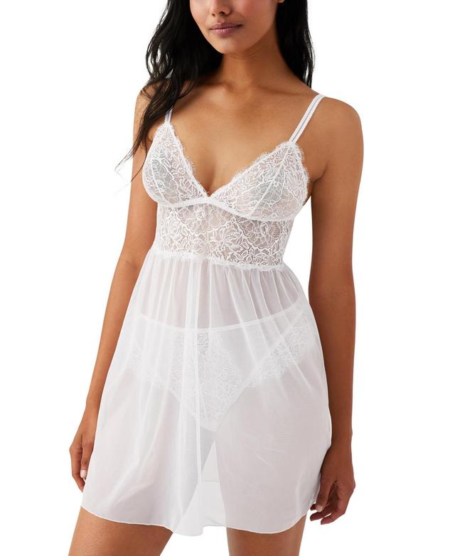 b.temptd by Wacoal Womens Its On Lace Chemise 911296 Product Image