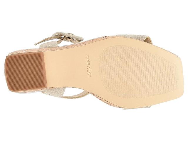 Nine West Courts 7 (Natural) Women's Wedge Shoes Product Image