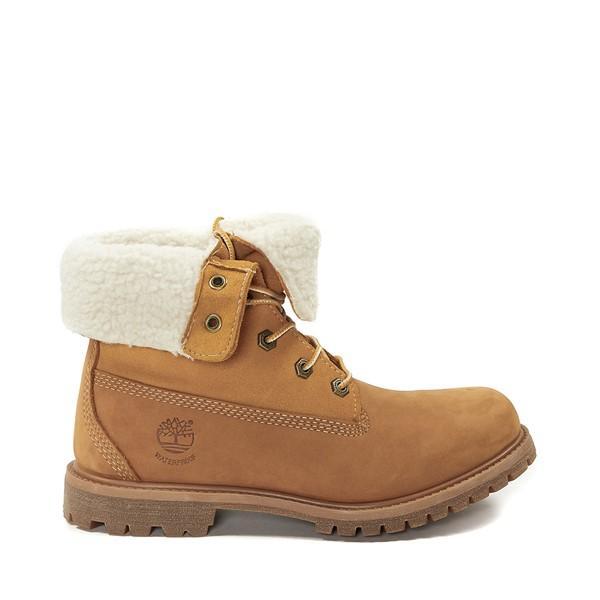 Womens Timberland Fleece Roll Down Boot - Tan product image