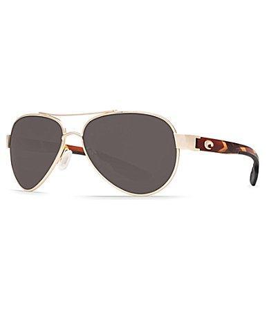 Costa Del Mar 56mm Polarized Aviator Sunglasses Product Image