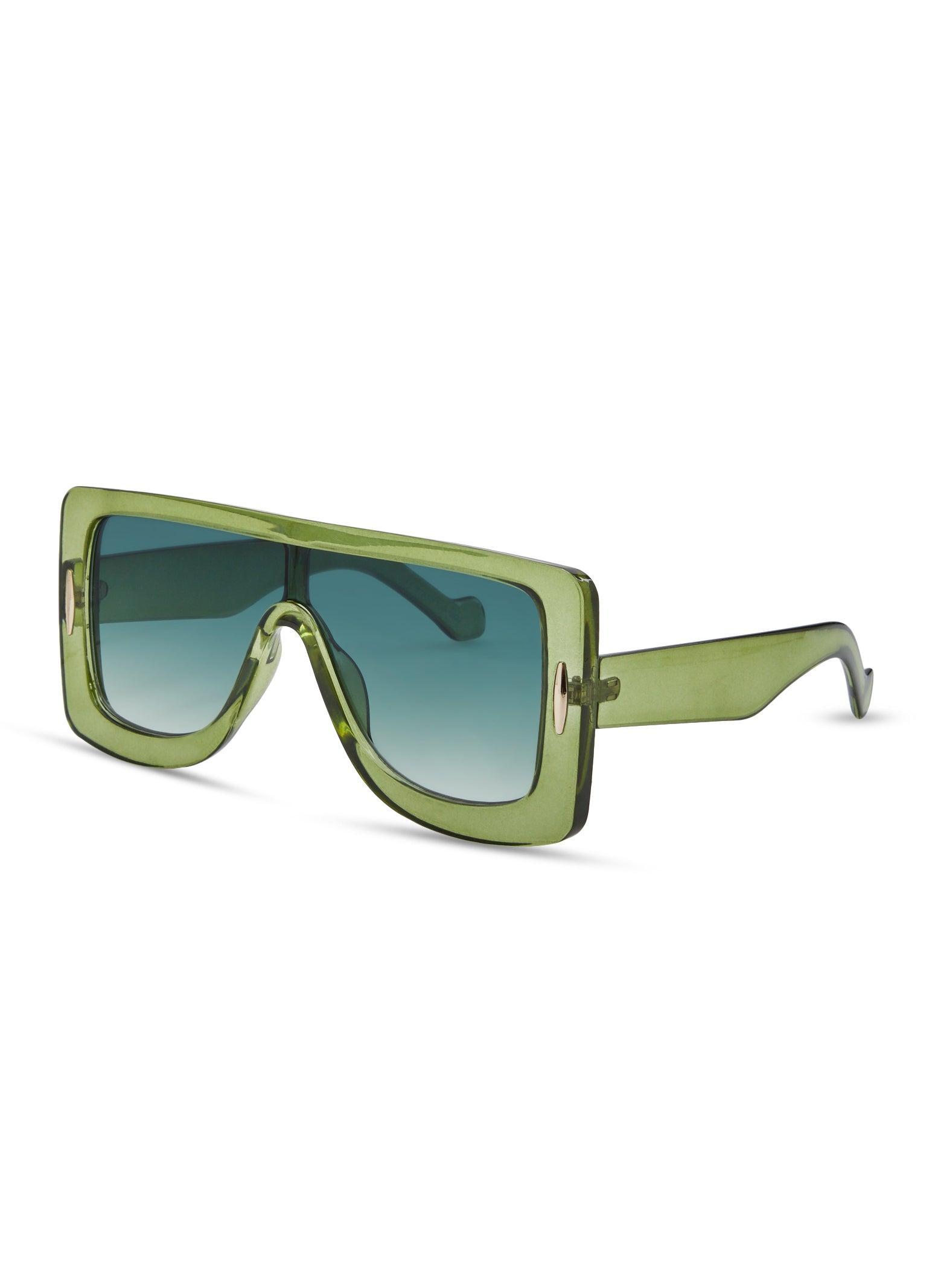 Oversized Frame Shield Sunglasses Female Product Image