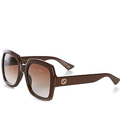 Womens Minimal 54MM Square Sunglasses Product Image