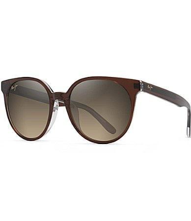 Maui Jim Womens Mehana 55mm Round Sunglasses Product Image