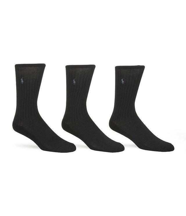 Polo Ralph Lauren Micro-Cushioning Dress Socks 3-Pack Product Image