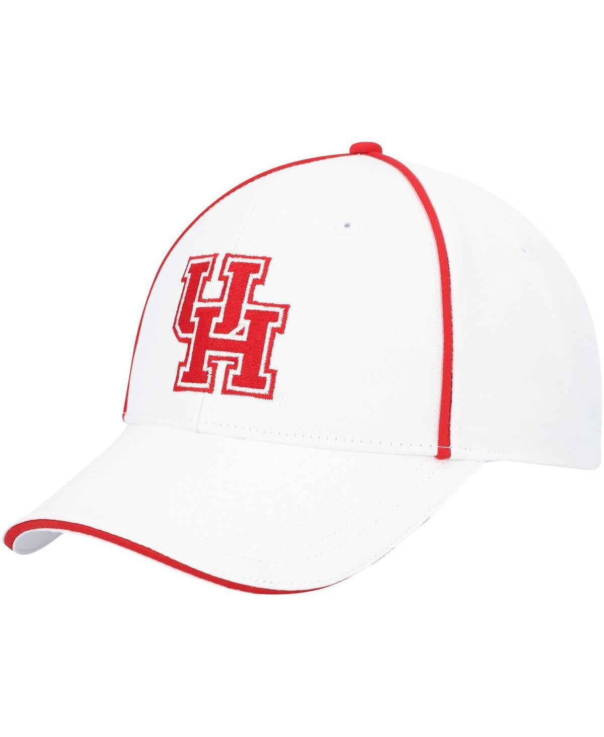 Mens Colosseum White Houston Cougars Take Your Time Snapback Hat Product Image