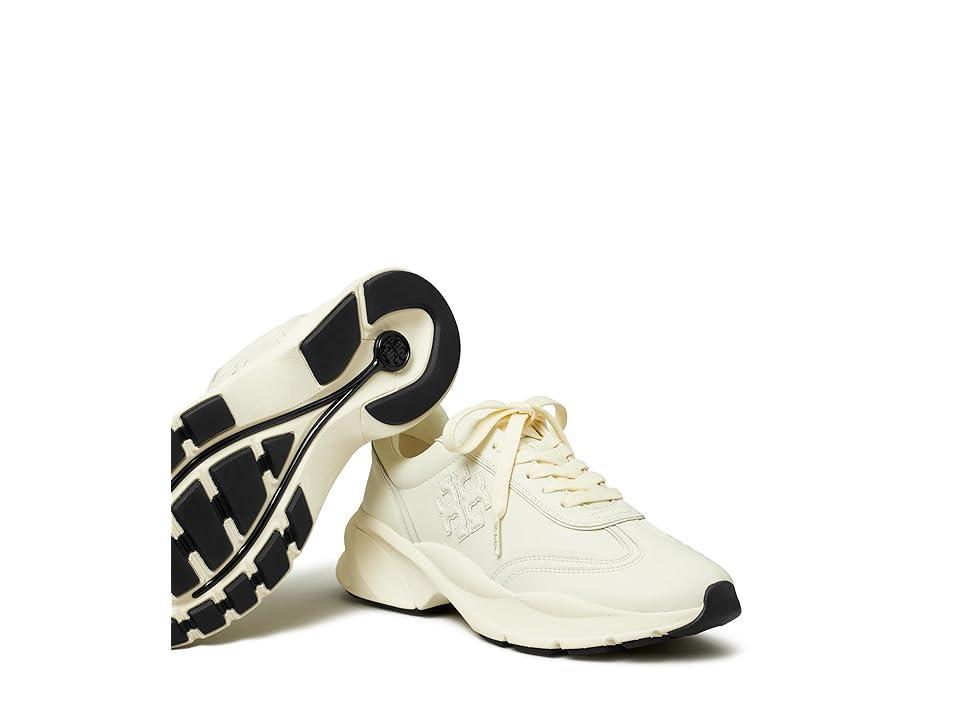 Tory Burch Good Luck Trainers (New Ivory/New Ivory/New Ivory) Women's Flat Shoes Product Image