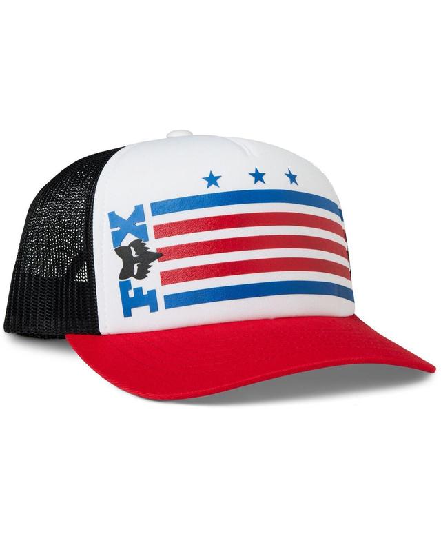 Mens Fox White Unity Snapback Hat - White Product Image