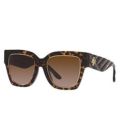 Tory Burch 52mm Gradient Square Sunglasses Product Image