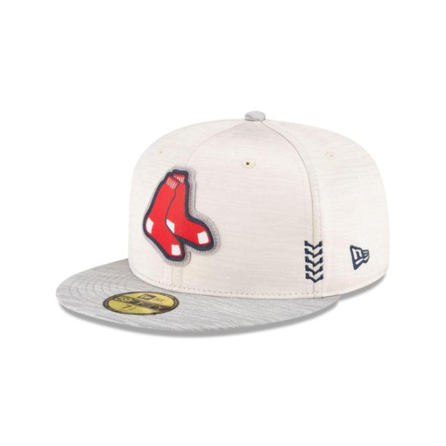 Boston Red Sox 2024 Clubhouse Stone 59FIFTY Fitted Hat Male Product Image