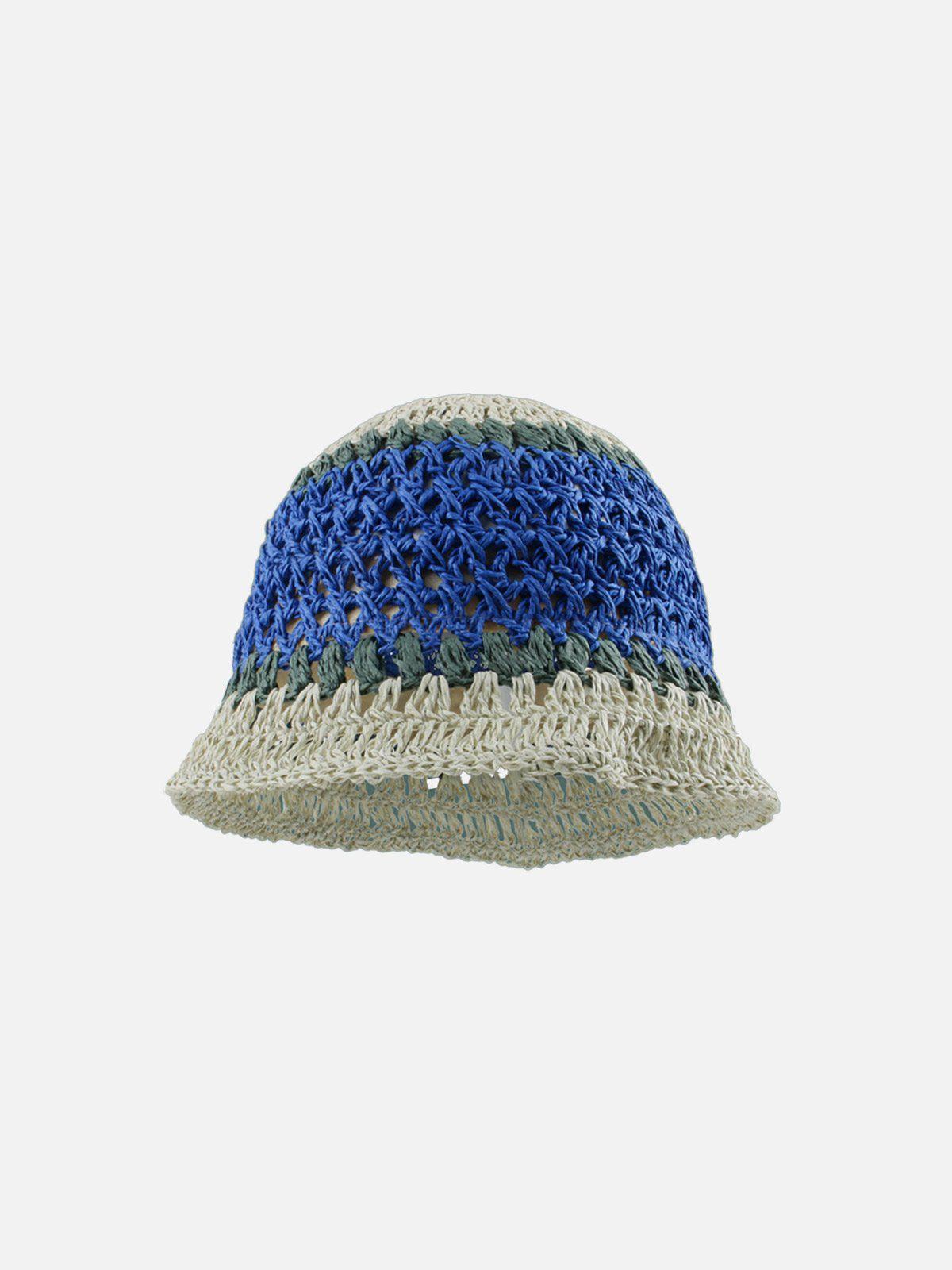 Cut-Out Knit Hat Product Image