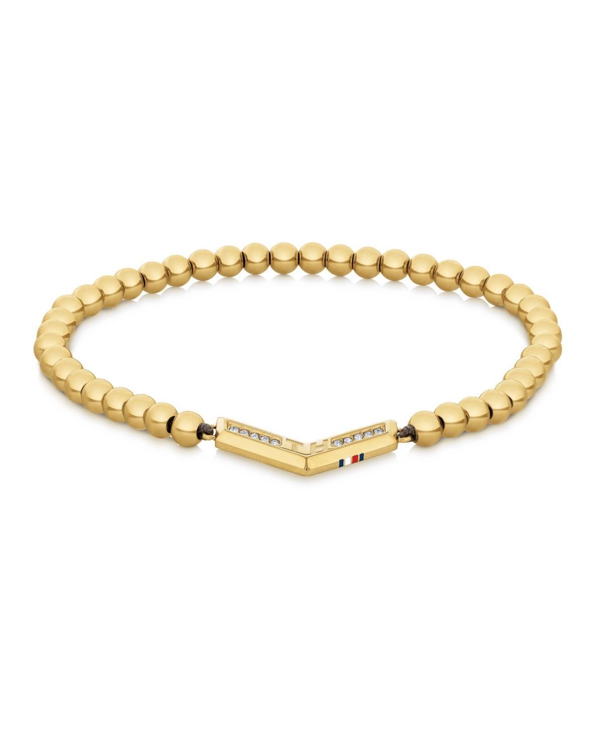 Tommy Hilfiger Womens Gold-Tone Bead Bracelet Product Image