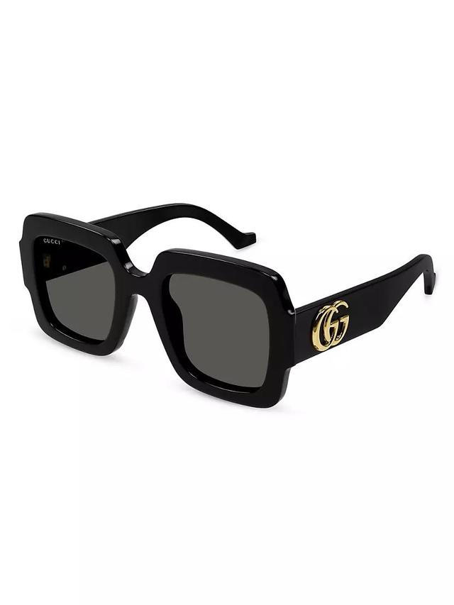 Plastique 50MM Oversized Square Sunglasses Product Image