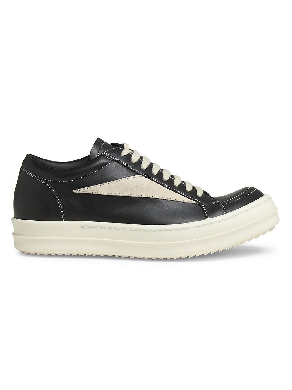 Womens Vintage Leather Sneakers Product Image