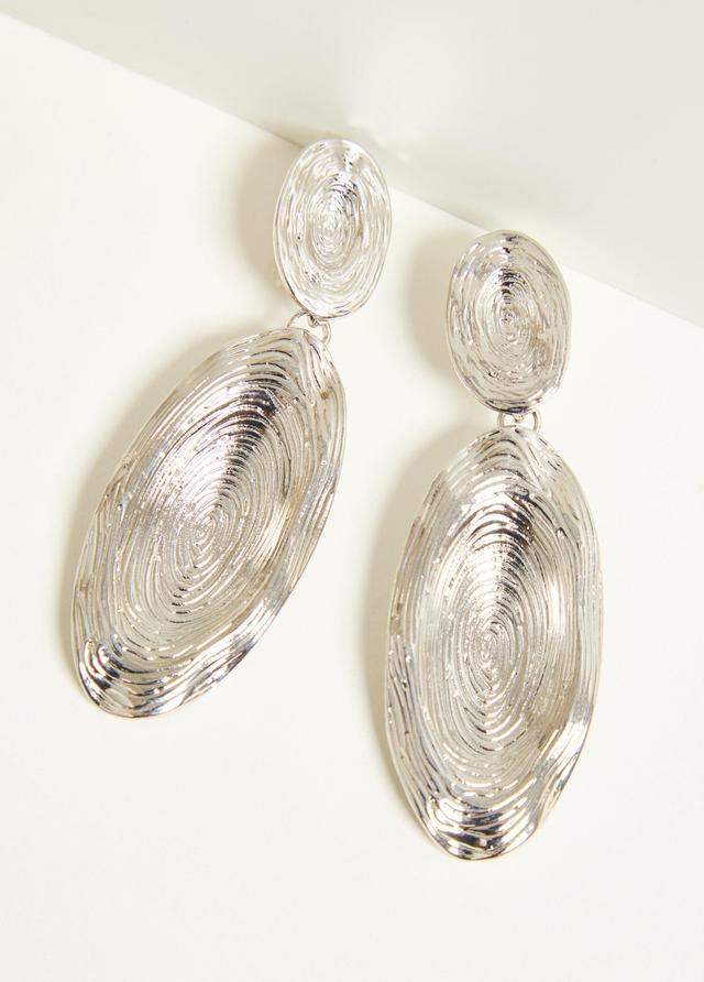 Plus Size Textured Swirl Clip On Earrings Ashley Stewart Product Image