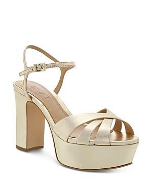 Schutz Womens Keefa High-Heel Platform Sandals Product Image