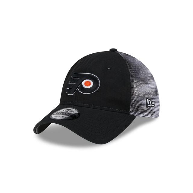 Philadelphia Flyers Slick 9TWENTY Trucker Hat Male Product Image