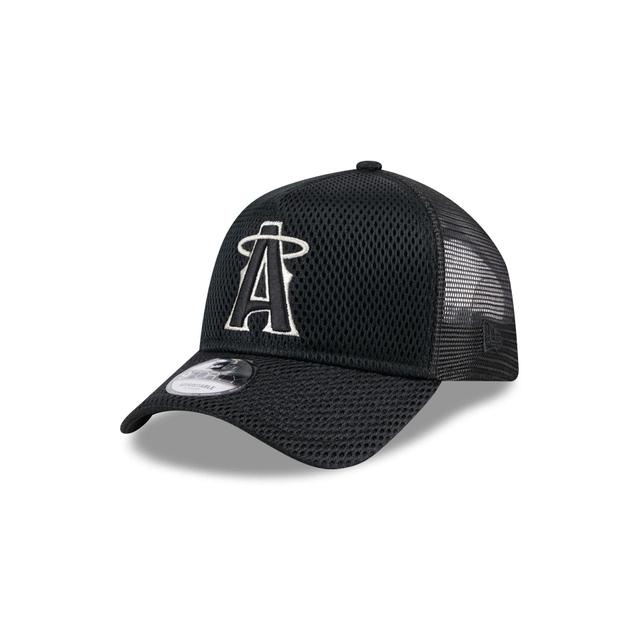 Los Angeles Angels City Mesh 9FORTY A-Frame Trucker Hat Male Product Image