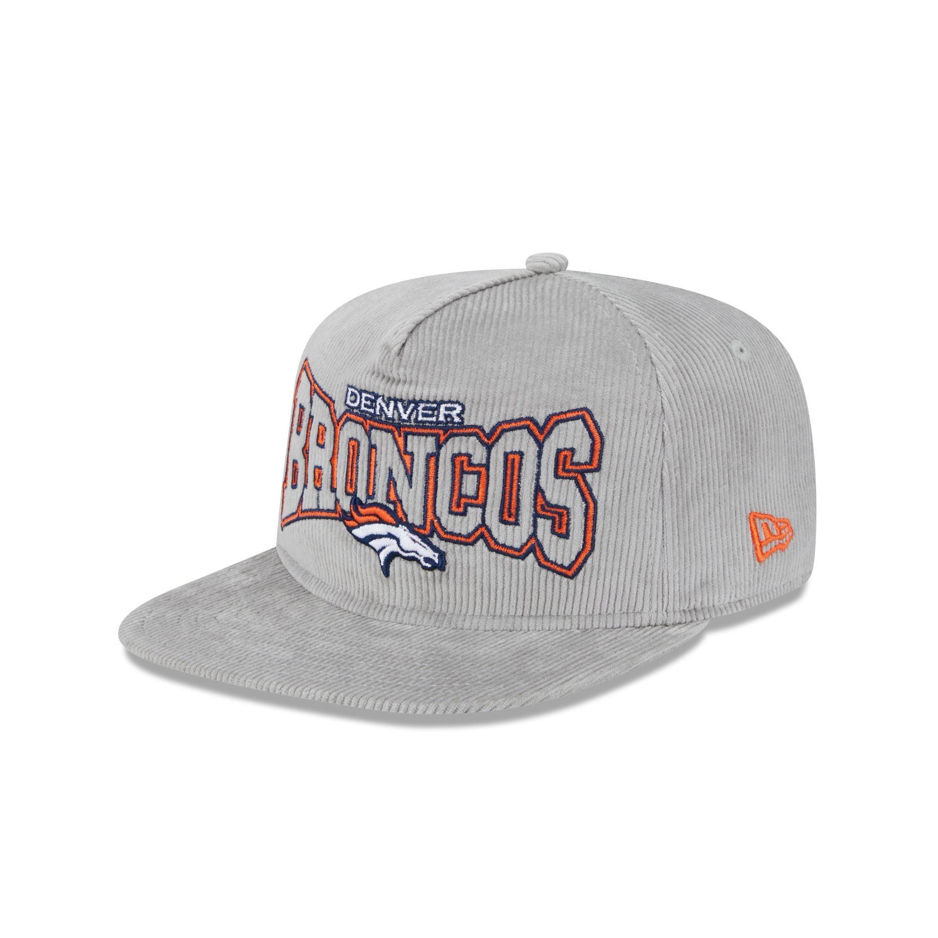 Denver Broncos Gray Cord Golfer Hat Male Product Image