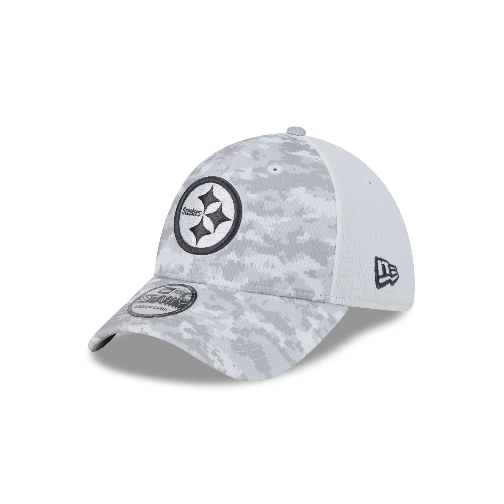 Pittsburgh Steelers 2024 Salute to Service 39THIRTY Stretch Fit Hat Male Product Image