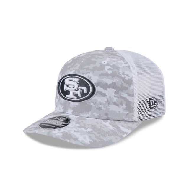 San Francisco 49ers 2024 Salute to Service 9SEVENTY Trucker Hat Male Product Image