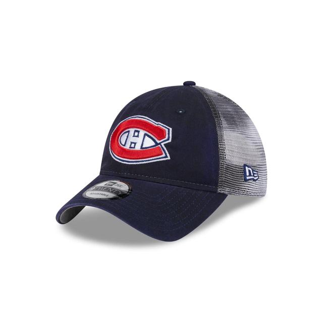 Montreal Canadiens Slick 9TWENTY Trucker Hat Male Product Image