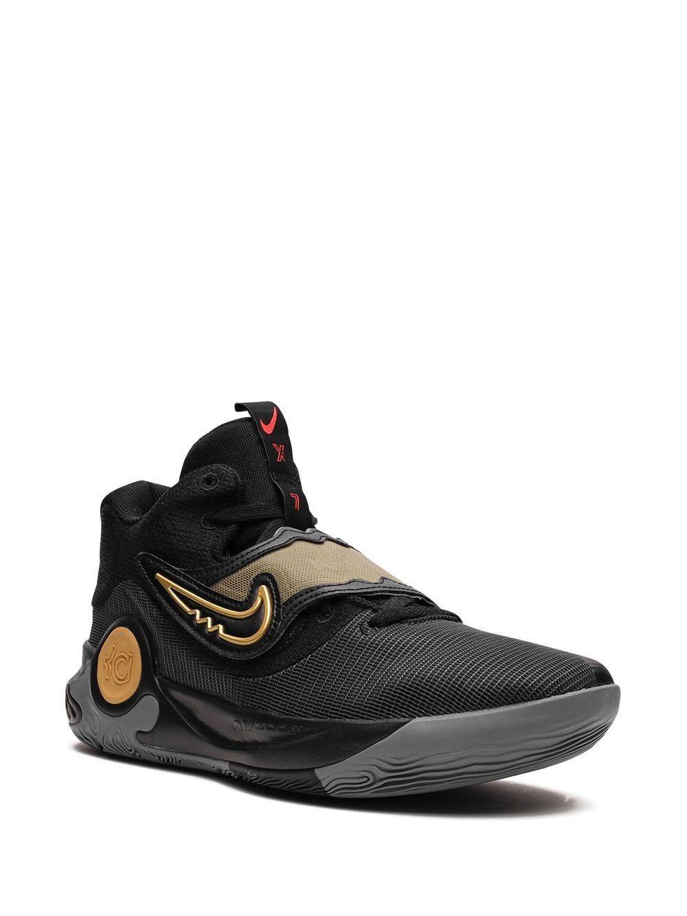 NIKE Men's Kd Trey 5 X Basketball Sneakers From Finish Line In Metallic Gold/black Product Image