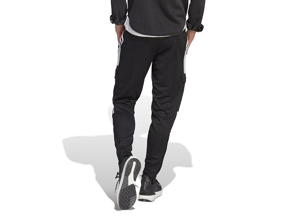 adidas Tiro Cargo Pants (Black/White) Men's Clothing Product Image