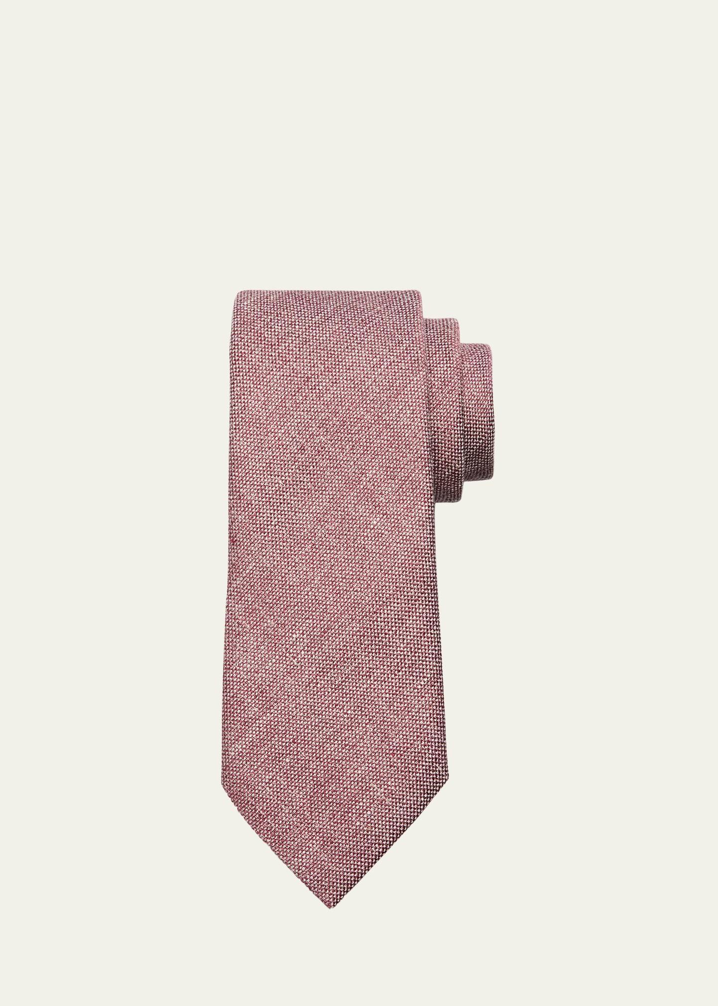 Mens Linen and Silk Tie Product Image