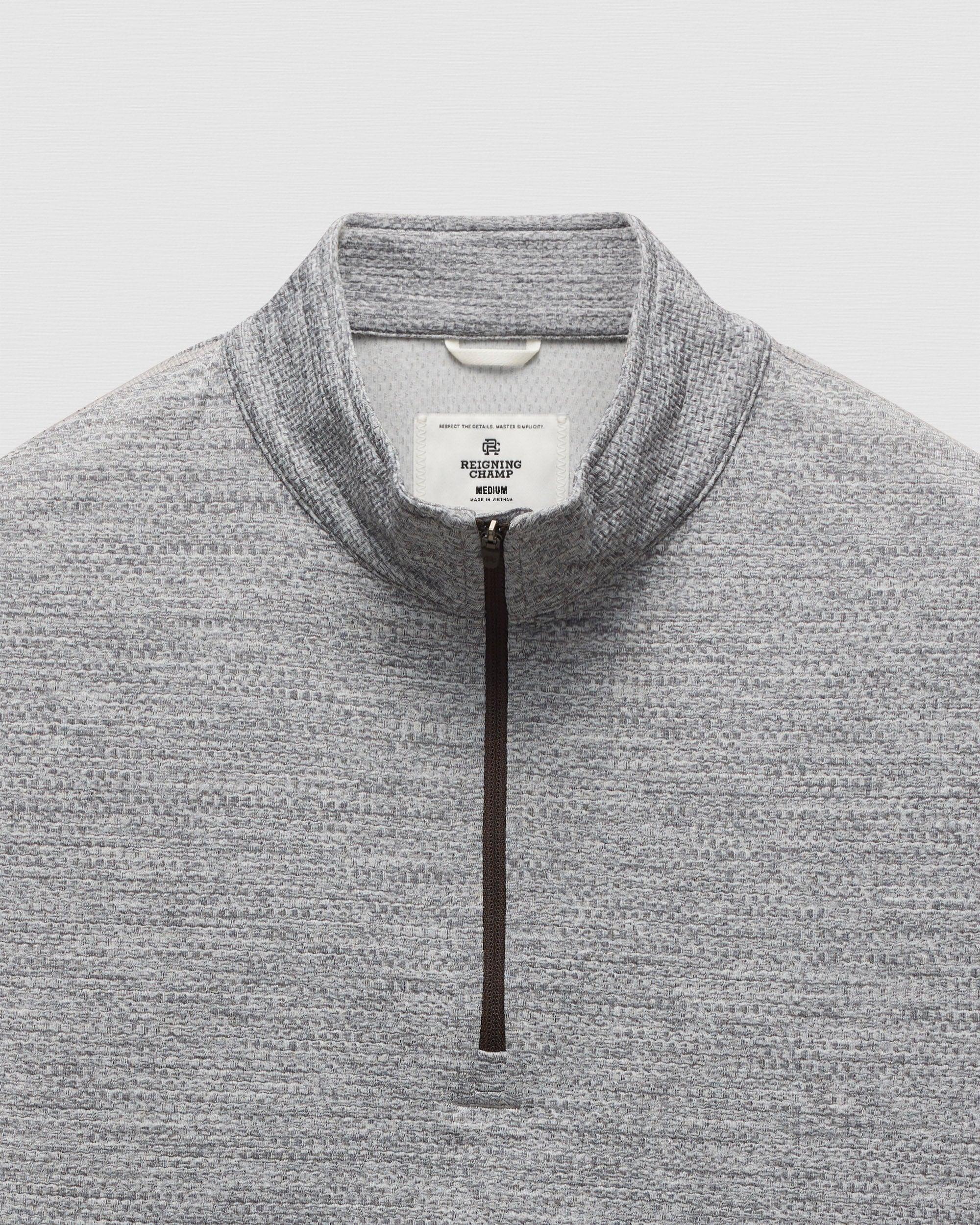 Solotex Mesh Tiebreak Quarter Zip Male Product Image