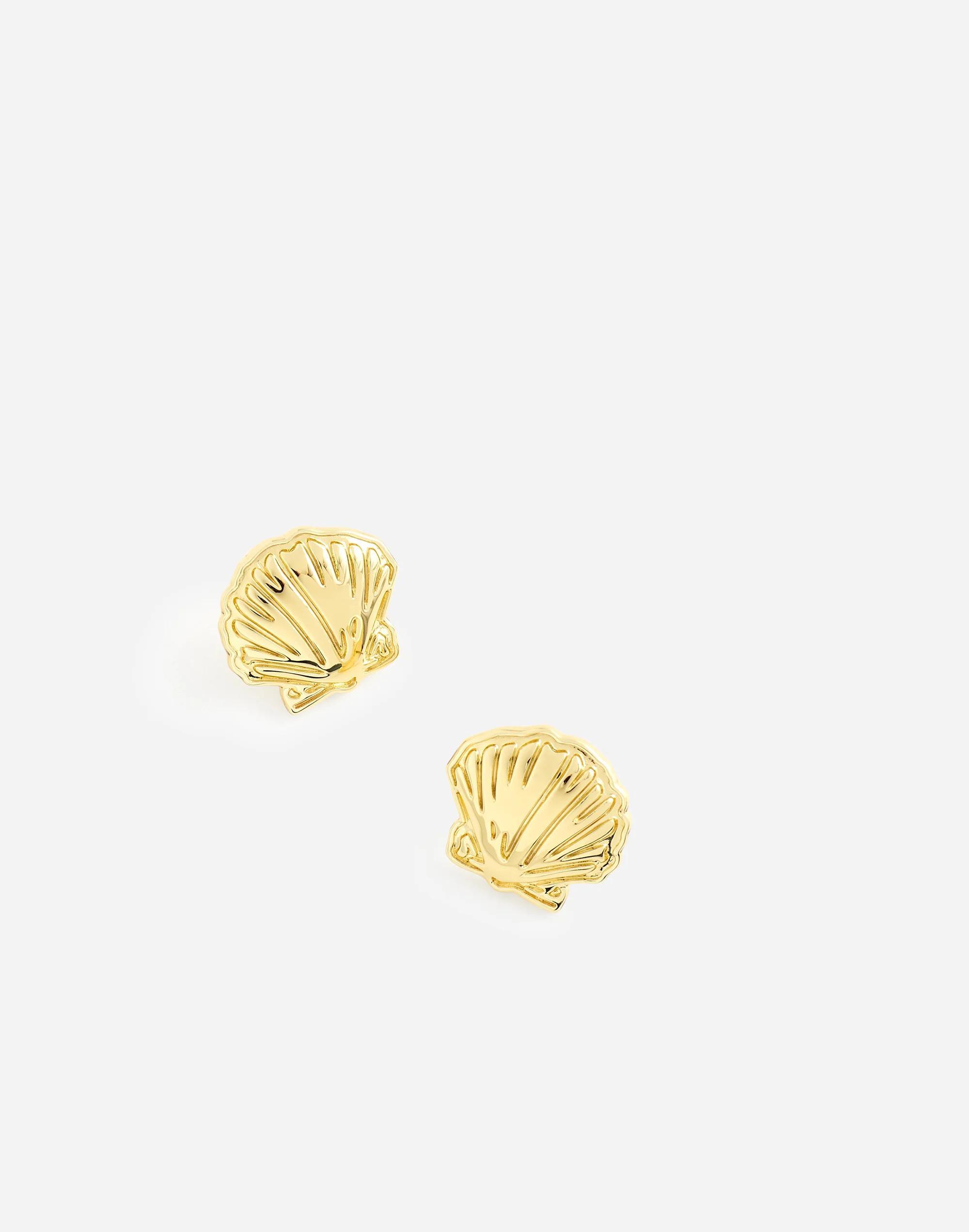 Madewell x Lisa Says Gah! Shell Statement Earrings Product Image