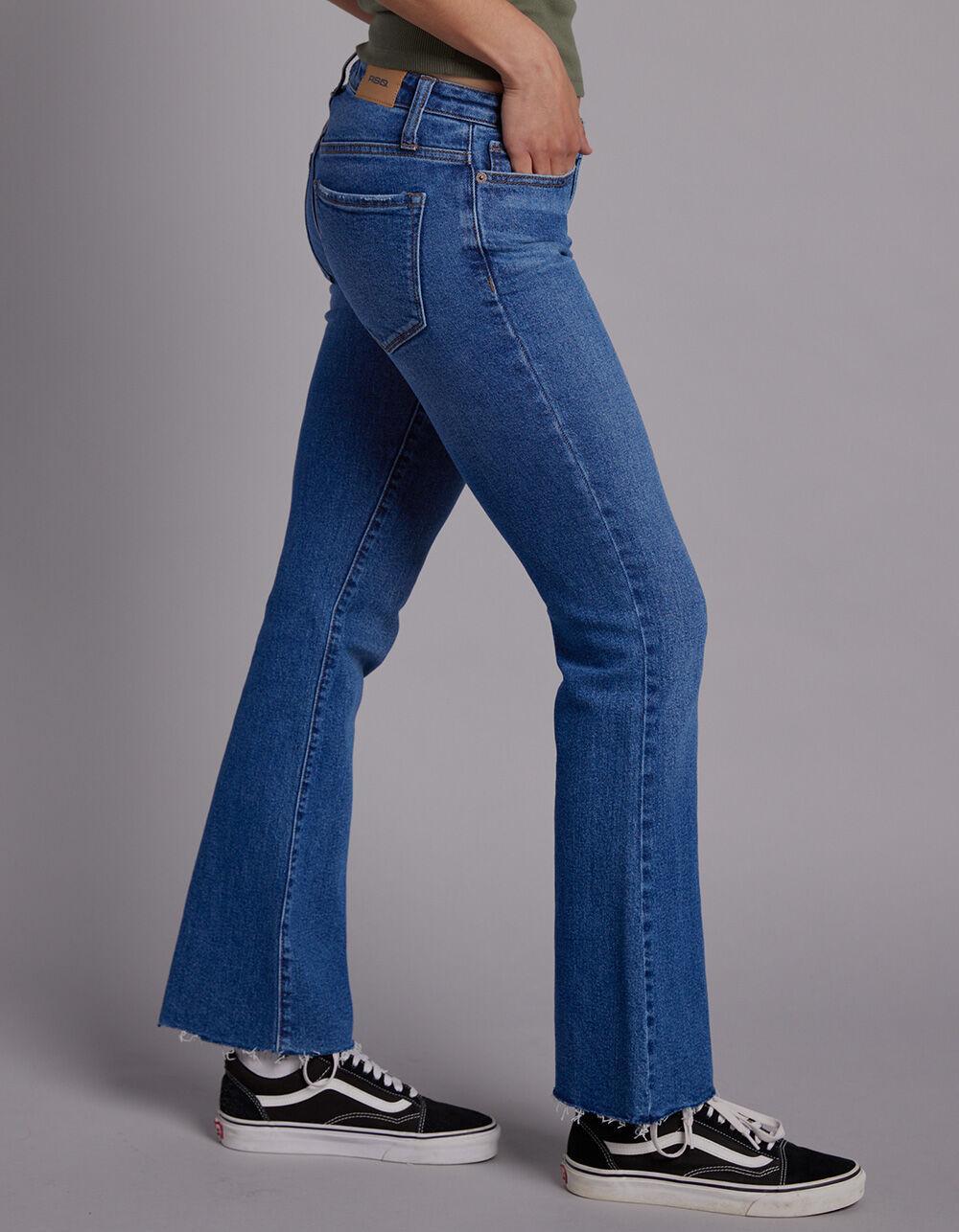 RSQ Womens Low Rise Flare Jeans Product Image