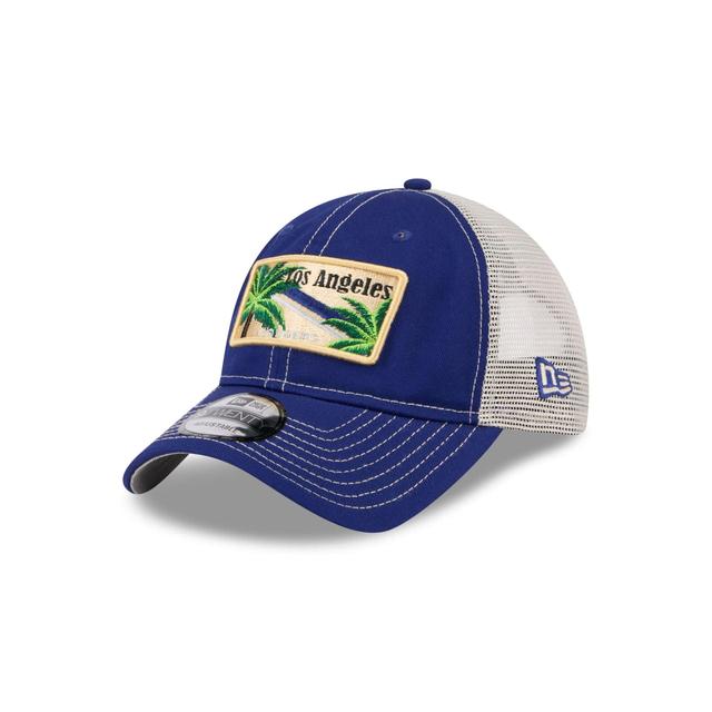 Los Angeles Dodgers State Souvenir 9TWENTY Trucker Hat Male Product Image