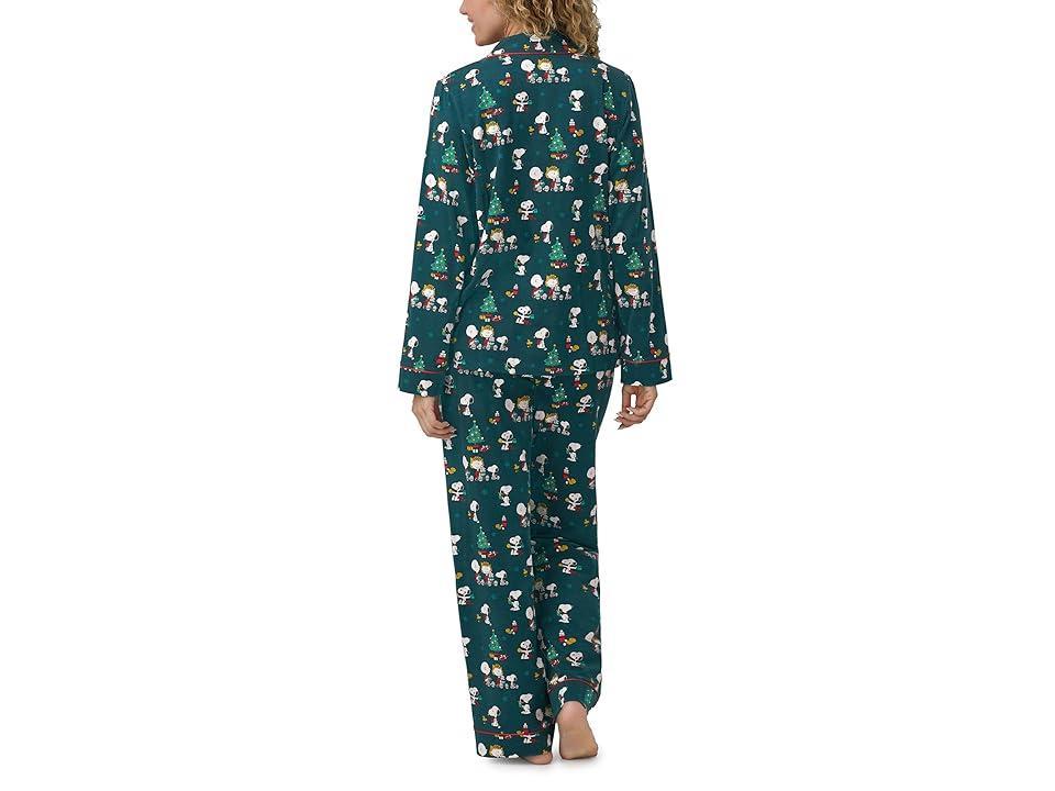 Bedhead PJs Long Sleeve Classic PJ Set (Snoopy's Cocoa and Cookies) Women's Pajama Sets Product Image