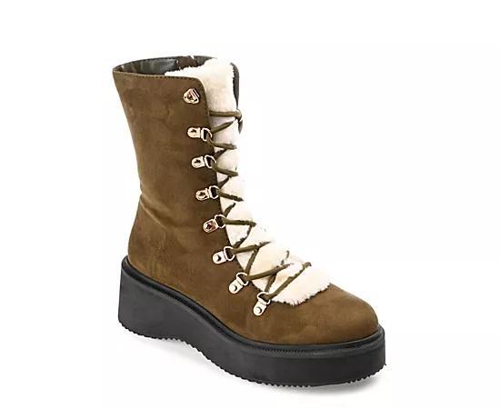 Journee Collection Kannon Tru Comfort Foam Womens Combat Boots Product Image