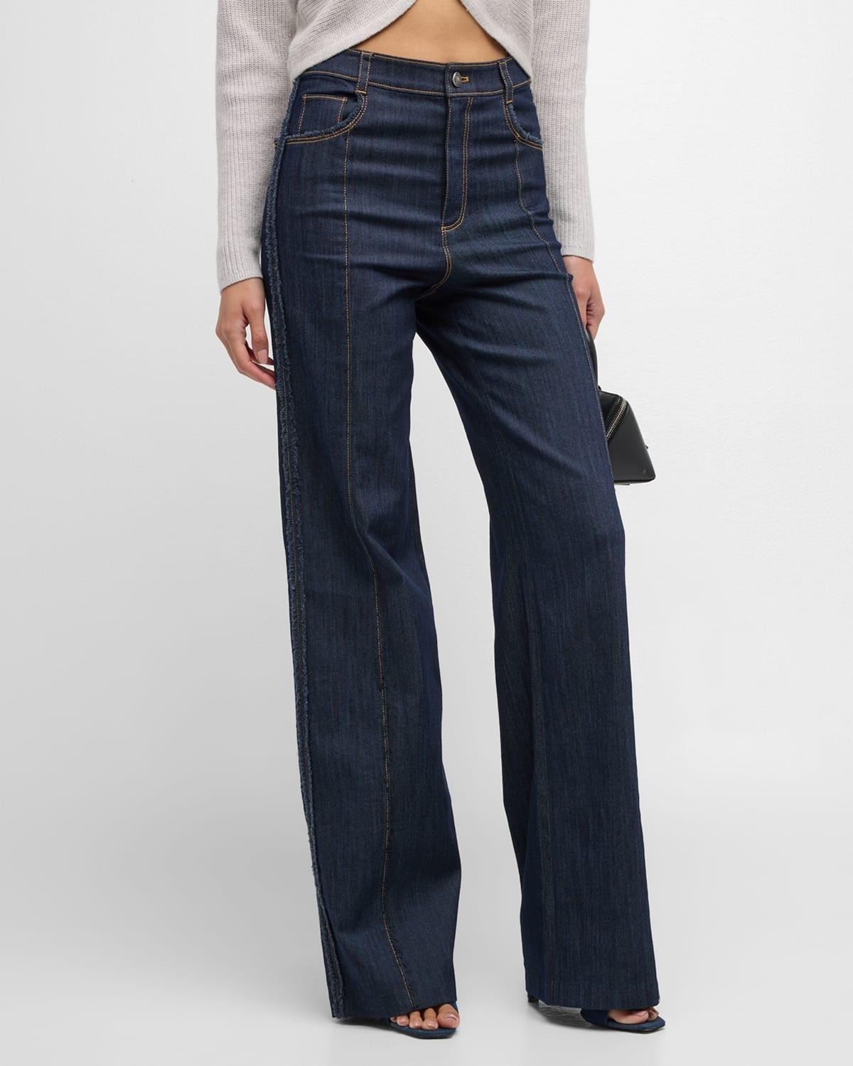 Cinq  Sept Francine Wide Leg Jeans Product Image