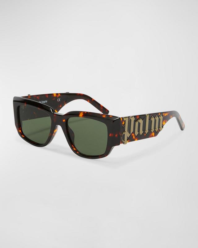 Mens Laguna Maxi-Logo Restangle Sunglasses Product Image