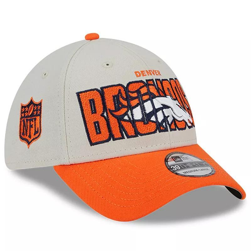 Mens New Era Stone Denver Broncos 2023 Nfl Draft 39THIRTY Flex Hat - Stone Product Image