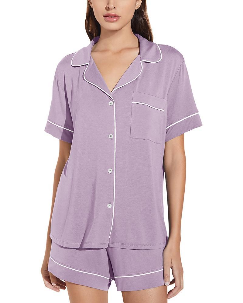 Eberjey Gisele Relaxed Jersey Knit Short Pajamas Product Image